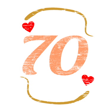 Motiv 70. Geburtstag 70 Jahre alt 70. Party Geschenkidee