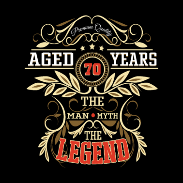 Motiv 70 Geburtstag Geschenk