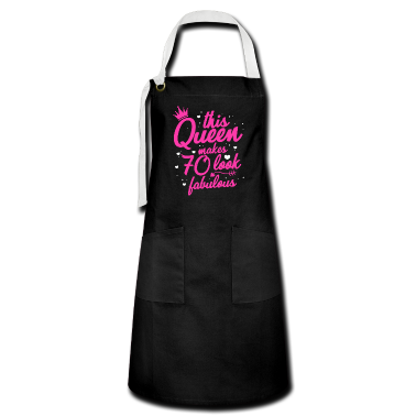 70 Geburtstag Geschenk Schürze - 70. Geburtstag Königin 70 Jahre Queen Geschenk