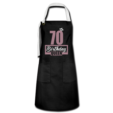 70 Geburtstag Geschenk Schürze - 70. Geburtstag 70 Jahre 70er Birthday Queen