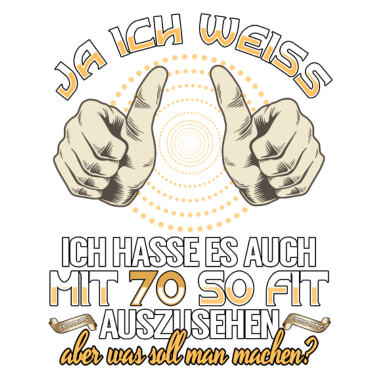 Motiv 70. Geburtstag 70 Jahre Geburtstag Geschenkidee