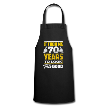 70 Geburtstag Geschenk Schürze - Geburtstag 70 Jahre