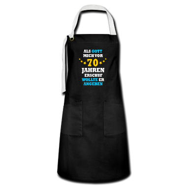 70 Geburtstag Geschenk Schürze - 70 Jahre Frauen Männer 70. Geburtstag Geschenk