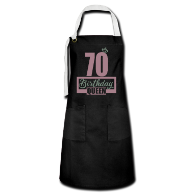 70 Geburtstag Geschenk Schürze - 70. Geburtstag 70 Jahre 70er Birthday Queen