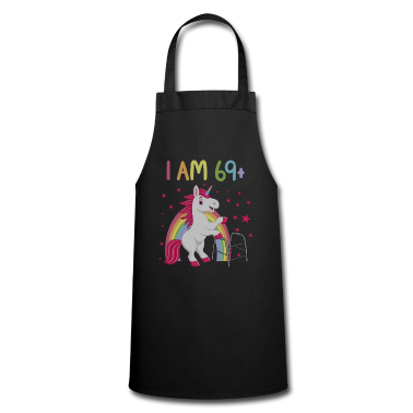 70 Geburtstag Geschenk Schürze - 70 Jahre Einhorn ich bin 69+ 70. Geburtstag
