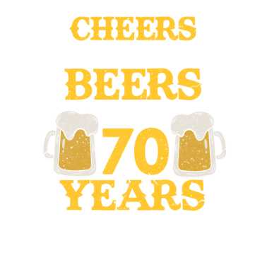 Motiv 70. Geburtstag Bier 70 Jahre Bierkrug Geschenk