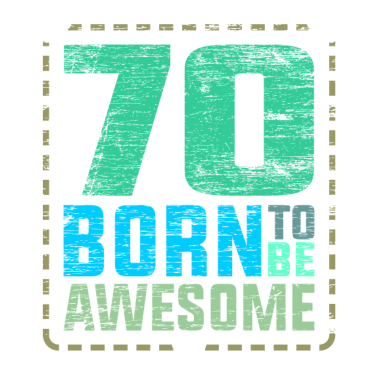 Motiv 70. Geburtstag 70 Jahre alt 70. Party Geschenkidee