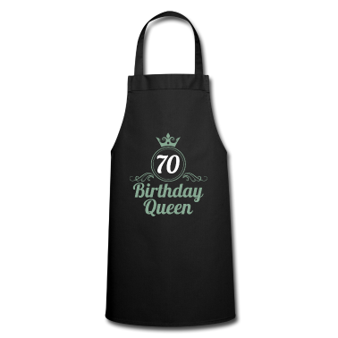 70 Geburtstag Geschenk Schürze - 70. Geburtstag 70 Jahre 70er Birthday Queen