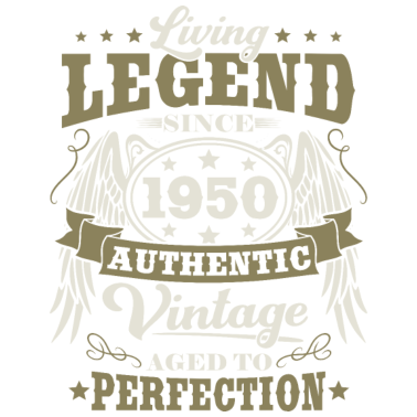 Motiv 70. Geburtstag 1950 geboren 70 Jahre Geschenk