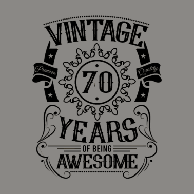 Motiv 70. Geburtstag Geschenkideen Vintage