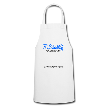 70 Geburtstag Geschenk Schürze - 70 Geburtstag Gästebuch - 70 Jahre Geschenk