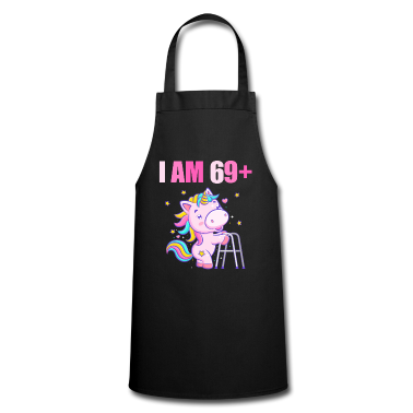 70 Geburtstag Geschenk Schürze - 70 Jahre Einhorn ich bin 69+ 70. Geburtstag