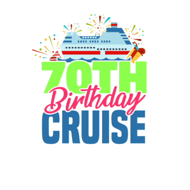 Motiv 70. Geburtstag Kreuzfahrt Urlaub 70 Jahre Geschenk