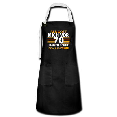 70 Geburtstag Geschenk Schürze - 70 Jahre 70 Geburtstag Geschenk Birthday