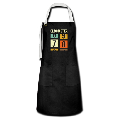 70 Geburtstag Geschenk Schürze - Oldometer 70. Geburtstag Geschenk