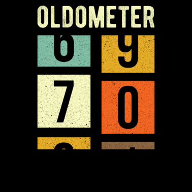 Motiv Oldometer 70. Geburtstag Geschenk