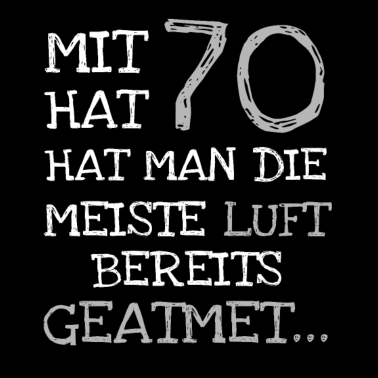Motiv 70. Geburtstag Geschenk
