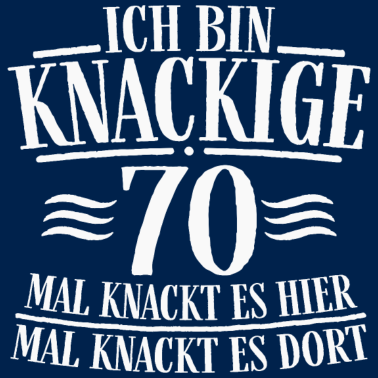 Motiv Geschenk zum 70. Geburtstag 70 Jahre Spruch