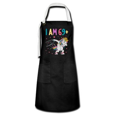 70 Geburtstag Geschenk Schürze - 70 Jahre Einhorn ich bin 69+ 70. Geburtstag