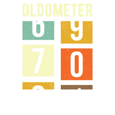 Motiv Oldometer 70. Geburtstag Geschenk