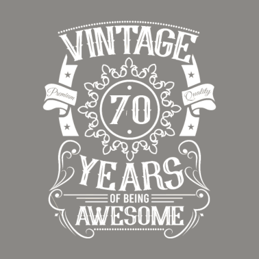 Motiv 70. Geburtstag Geschenkideen Vintage