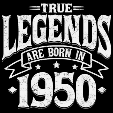 Motiv 70. Geburtstag geboren in 1950 Legenden 70 Jahre