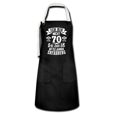 70 Geburtstag Geschenk Schürze - 70. Geburtstag Ich bin nicht 70 Jahre Geschenk