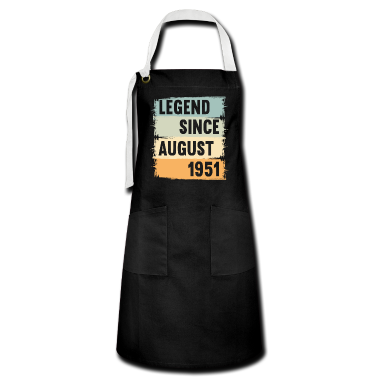 70 Geburtstag Geschenk Schürze - 70. Geburtstag 70 Jahre Legend August 1951