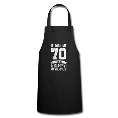 70 Geburtstag Geschenk Schürze - 70 Jahre 70. Geburtstags-Meisterwerk-Geschenkidee