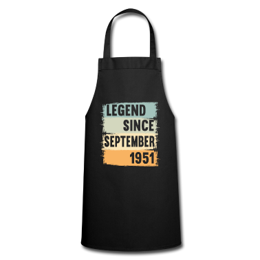 70 Geburtstag Geschenk Schürze - 70. Geburtstag 70 Jahre Legend September 1951