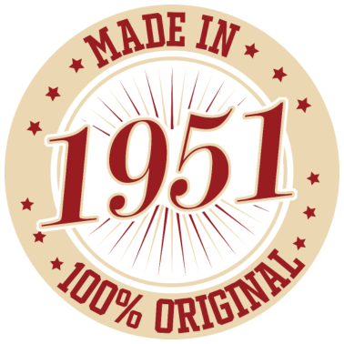 Motiv Made in 1951 70. Geburtstag