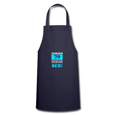 70 Geburtstag Geschenk Schürze - Endlich 70 Geschenk Geburtstag