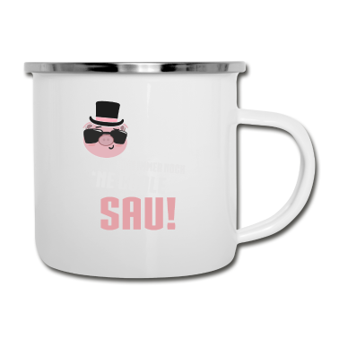 70 Geburtstag Geschenk Emaille Tasse - 70. Geburtstag