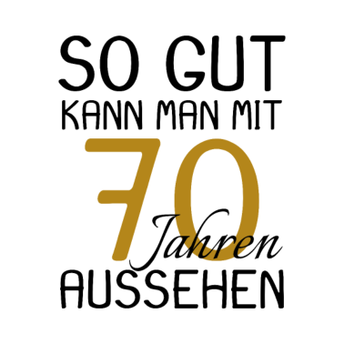 Motiv 70 Geburtstag
