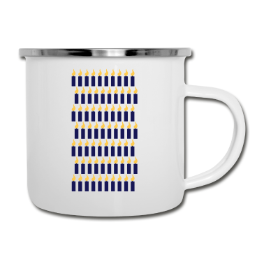 70 Geburtstag Geschenk Emaille Tasse - 70. Geburtstag