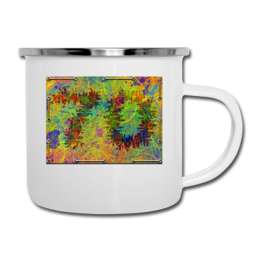 70 Geburtstag Geschenk Emaille Tasse - 70. Geburtstag