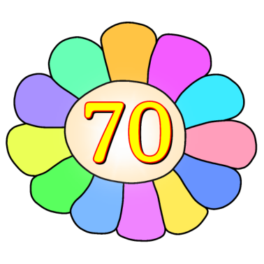 Motiv Geburtstag 70. Geburtstag