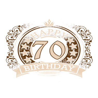 Motiv 70. Geburtstag