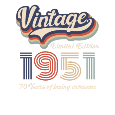 Motiv 70. Geburtstag Vintage