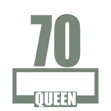 Motiv 70. Geburtstag 70 Jahre 70er Birthday Queen