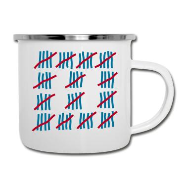 70 Geburtstag Geschenk Emaille Tasse - Geburtstag 70 Jahre