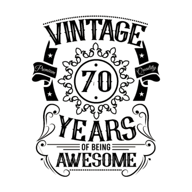 Motiv 70. Geburtstag Geschenkideen Vintage