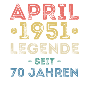 Motiv 70. Geburtstag 70 Jahre 1951 Geschenk
