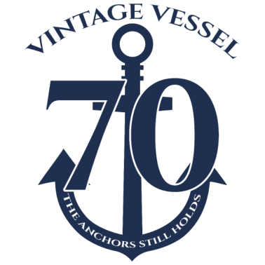 Motiv 70. Geburtstag: Vintage Vessel - 70 - The Anchors