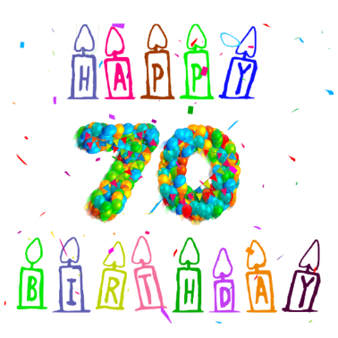 Motiv Geschenkidee 70. Geburtstag, Geburtstagsgeschenk