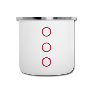 70 Geburtstag Geschenk Emaille Tasse - Geburtstag 70 60 50