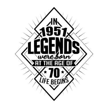 Motiv 70. Geburtstag Herren Vintage Retro