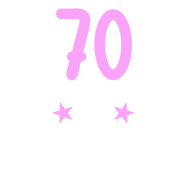 Motiv 70 Jahre Schwerkraft es geht abwärts 70 Jahre 70.