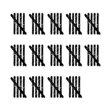 Motiv STRICHLISTE 70 Geburtstag Opa Lustig