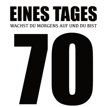 Motiv 70 Geburtstag Geschenk Feier Geschenkidee